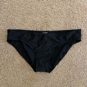 Basic black swim bottoms